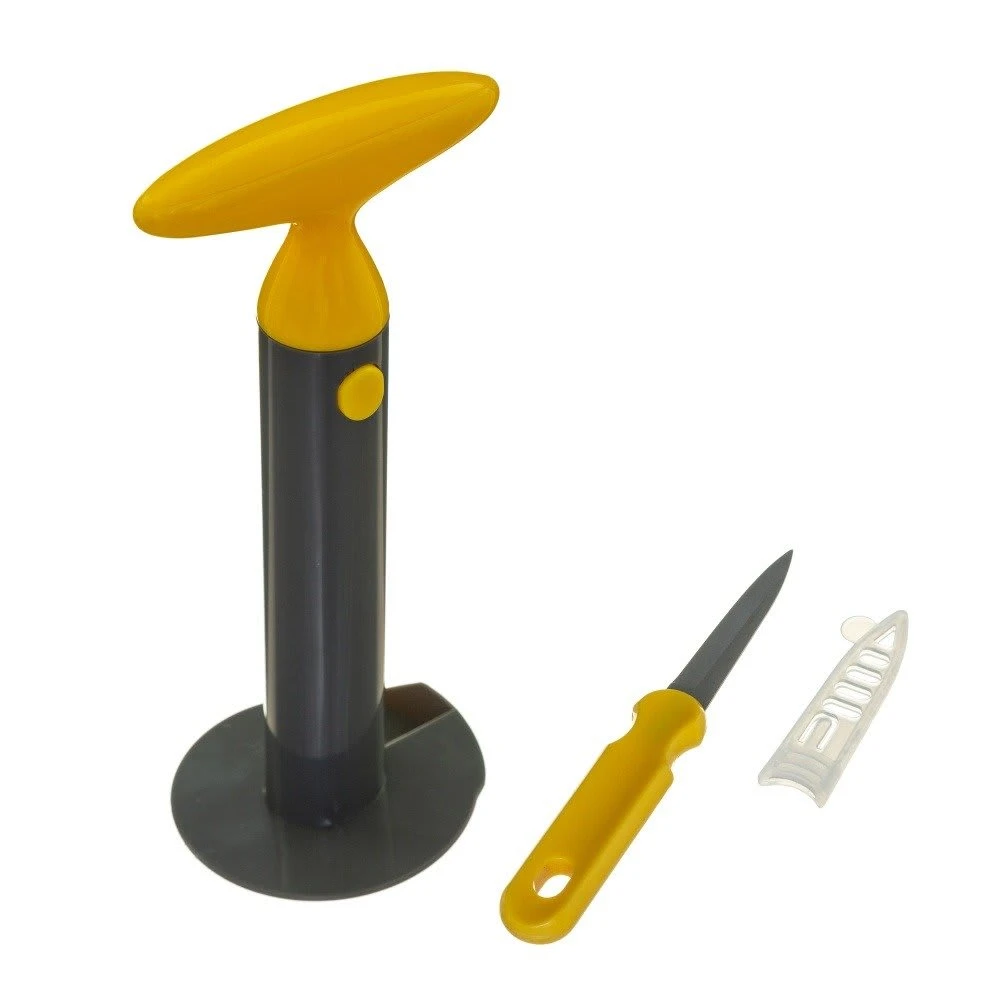 Ananasschneider Mit Messer In Gelb 3 Ananasschneider Mit Messer In Gelb
