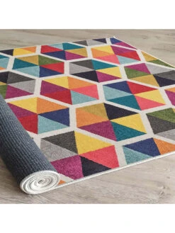 Kurzflor-Teppich In Bunt -Allgemeiner Haushaltswarenladen aberto design kurzflor teppich in bunt 3