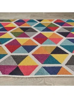 Kurzflor-Teppich In Bunt -Allgemeiner Haushaltswarenladen aberto design kurzflor teppich in bunt 5