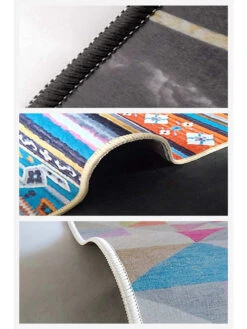 Kurzflor-Teppich In Bunt -Allgemeiner Haushaltswarenladen aberto design kurzflor teppich in bunt 7