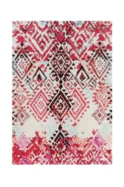 Accessorize Kurzflorteppich Love Vintage In Rosa Pink