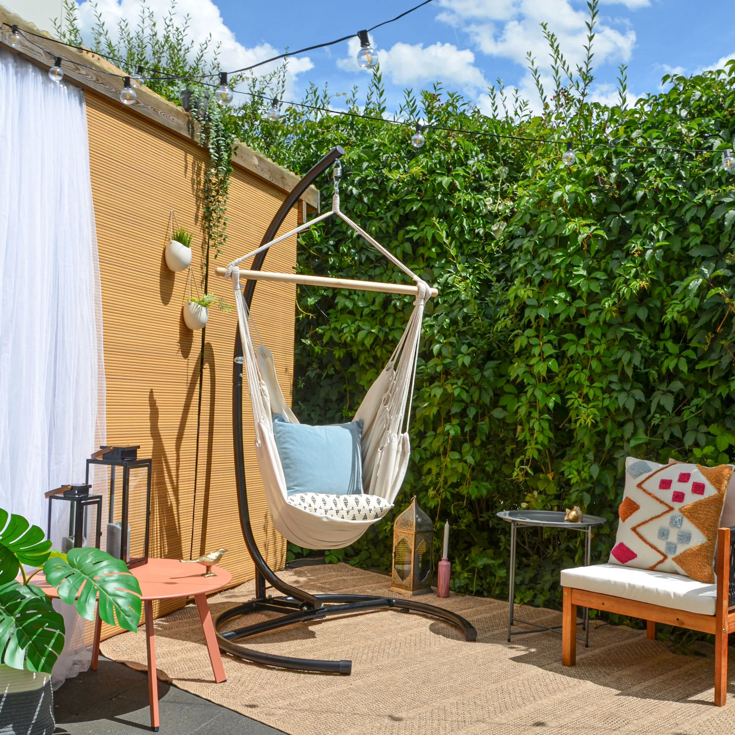 Hängestuhlgestell Sunlight In Schwarz 6 Hängestuhlgestell Sunlight In Schwarz – Bild 4