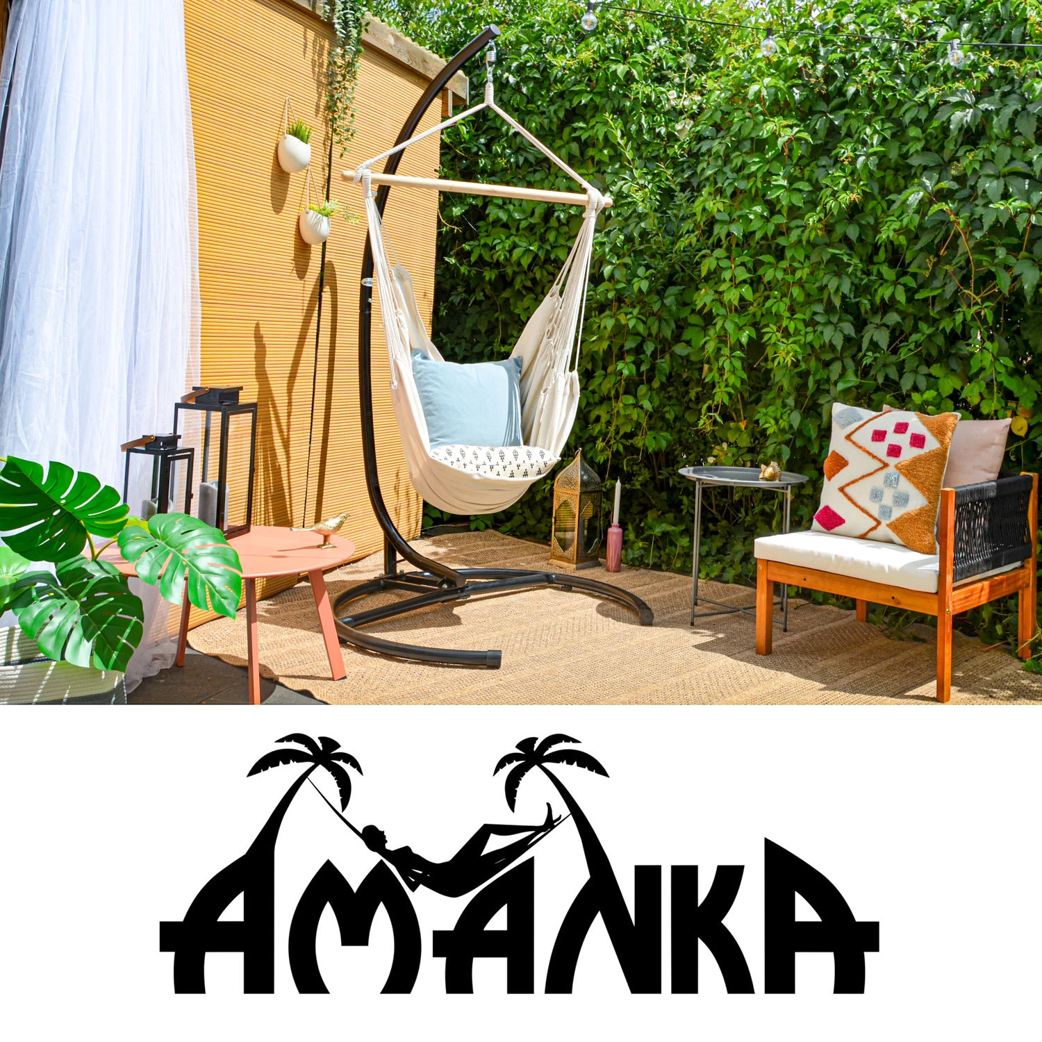 Hängestuhlgestell Sunlight In Schwarz 10 Hängestuhlgestell Sunlight In Schwarz – Bild 8