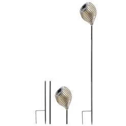 Solar LED Dekostecker 2er Set Metall Kelch Schräg KABELLOS In Silber 16 Solar LED Dekostecker 2er Set Metall Kelch Schräg KABELLOS In Silber -Allgemeiner Haushaltswarenladen amare solar led dekostecker 2er set metall kelch schrag kabellos in silber 5