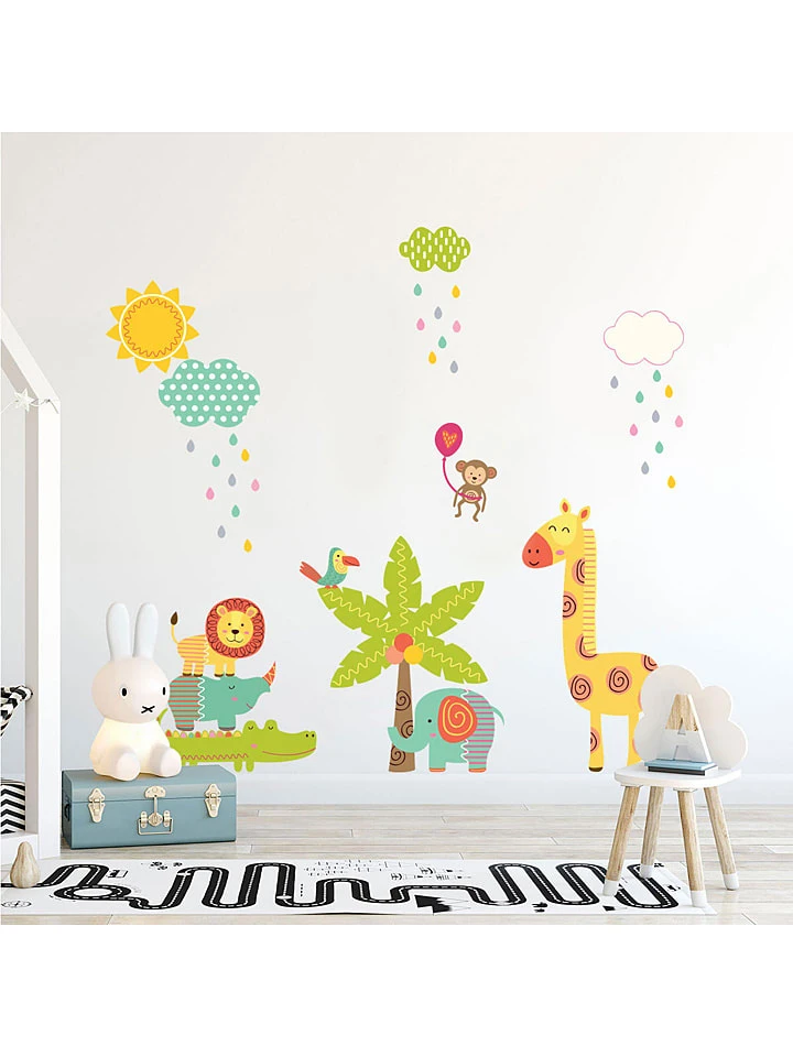 Ambiance Wandtattoo "Tiere In Der Savanne" 4 Ambiance Wandtattoo "Tiere In Der Savanne" – Bild 2