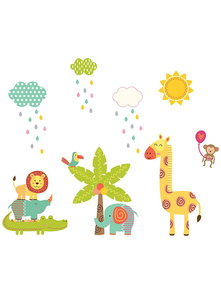 Ambiance Wandtattoo "Tiere In Der Savanne" 5 Ambiance Wandtattoo "Tiere In Der Savanne" – Bild 3