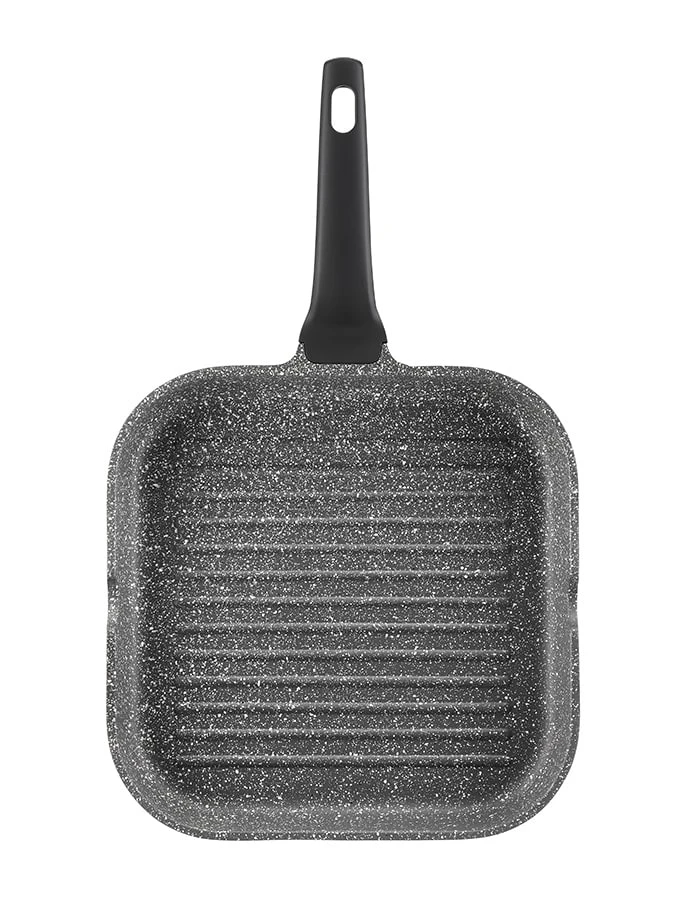 Ambition Grillpfanne In Grau/ Schwarz - (L)28 X (B)28 Cm 3 Ambition Grillpfanne In Grau/ Schwarz - (L)28 X (B)28 Cm