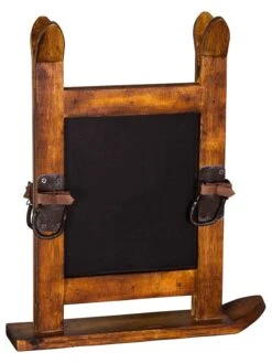 Kreidetafel In Hellbraun/ Schwarz - (B)25 X (H)30 Cm