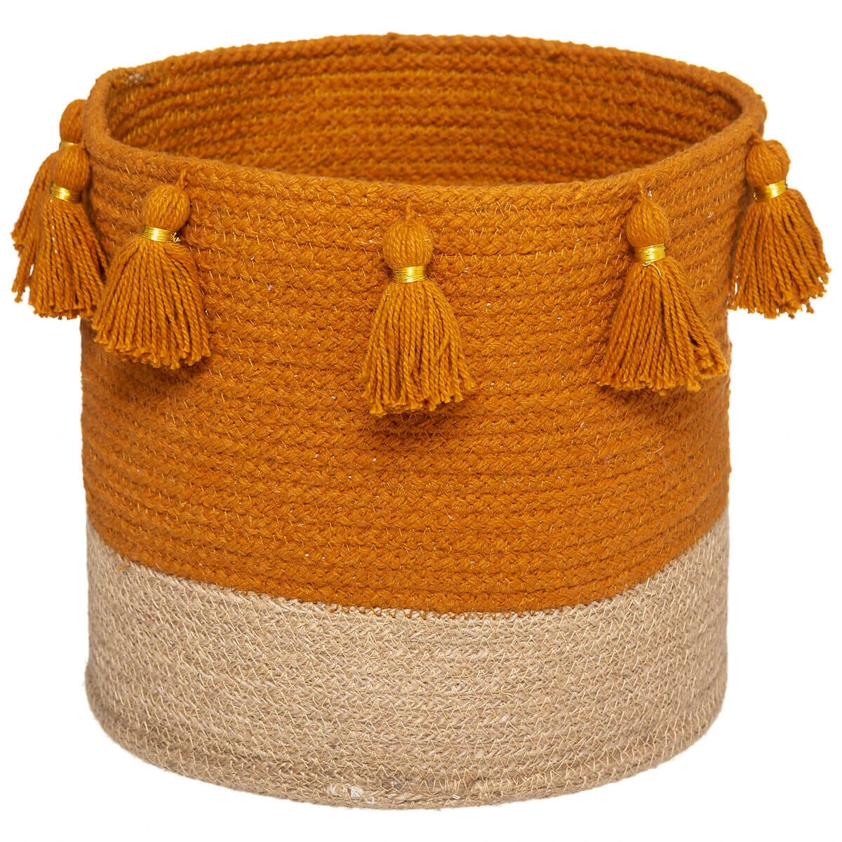 Deko-Körbe In Orange 4 Deko-Körbe In Orange – Bild 2