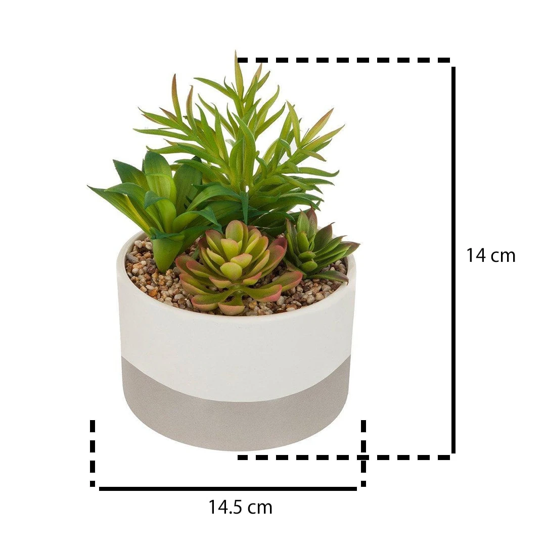 Kunstblumen In Grün 5 Kunstblumen In Grün – Bild 3