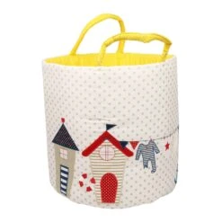 XXL Tonne "STRANDHAUS & Co." In Maritim - (L) 40 X (B) 45cm -Allgemeiner Haushaltswarenladen baby lal r xxl tonne strandhaus and co in maritim l 40 x b 45cm 2