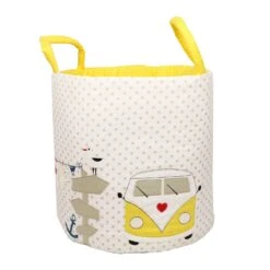 XXL Tonne "STRANDHAUS & Co." In Maritim - (L) 40 X (B) 45cm