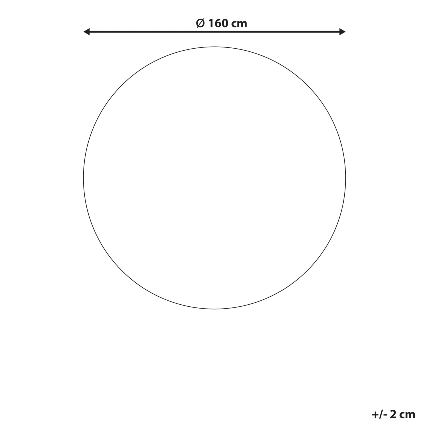 Outdoorteppich PANAJI In Grau/Weiß - (W) 160 X (L) 160 Cm 4 Outdoorteppich PANAJI In Grau/Weiß - (W) 160 X (L) 160 Cm – Bild 3