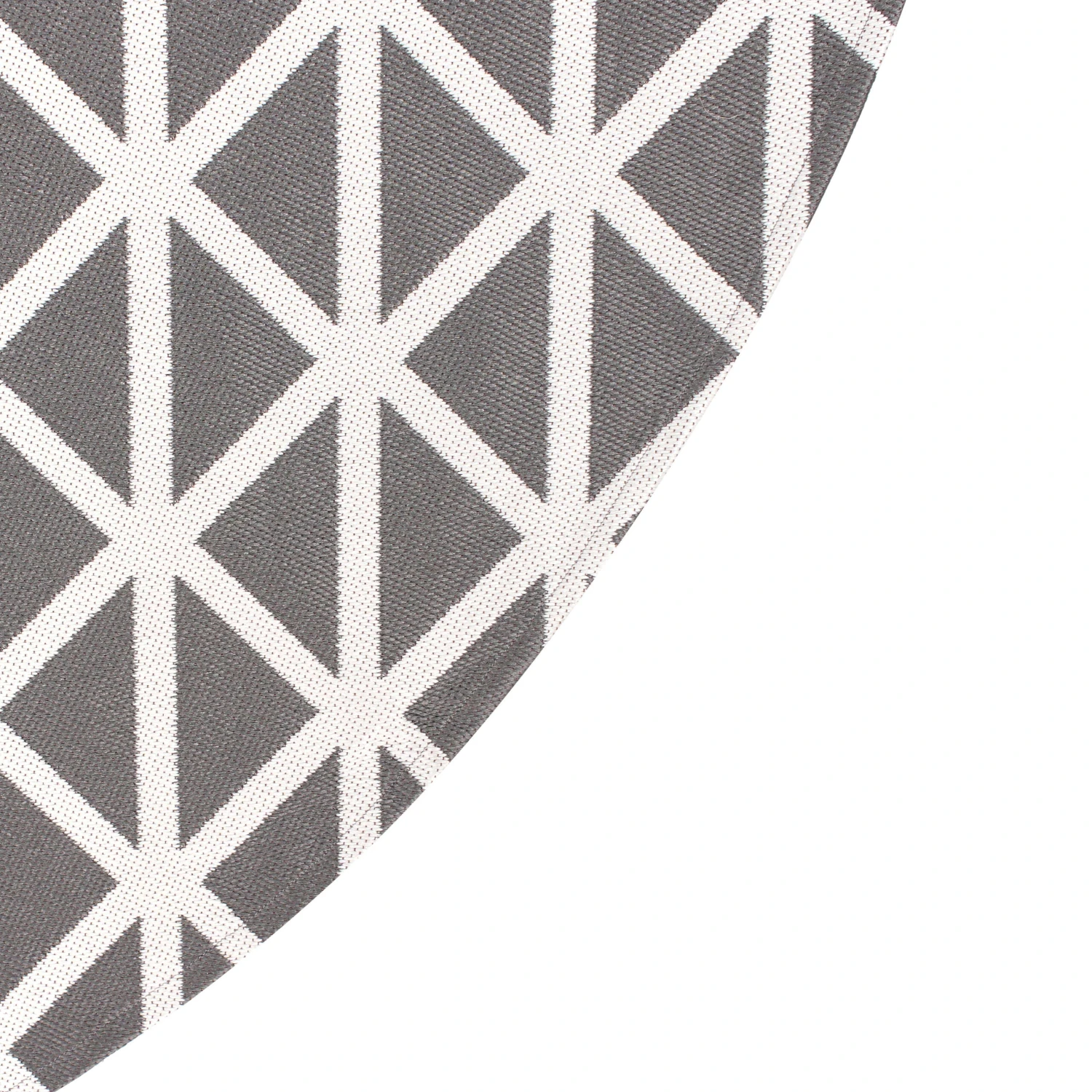 Outdoorteppich PANAJI In Grau/Weiß - (W) 160 X (L) 160 Cm 6 Outdoorteppich PANAJI In Grau/Weiß - (W) 160 X (L) 160 Cm – Bild 5