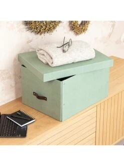 Aufbewahrungsbox "Tora" In Grün - (B)38 X (H)28,5 X (T)50,5 Cm 32 Aufbewahrungsbox "Tora" In Grün - (B)38 X (H)28,5 X (T)50,5 Cm -Allgemeiner Haushaltswarenladen bigsobox aufbewahrungsbox tora in grun b 38 x h 28 5 x t 50 5 cm 12