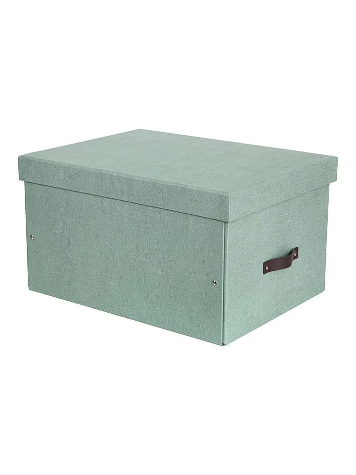 Aufbewahrungsbox "Tora" In Grün - (B)38 X (H)28,5 X (T)50,5 Cm 8 Aufbewahrungsbox "Tora" In Grün - (B)38 X (H)28,5 X (T)50,5 Cm – Bild 6