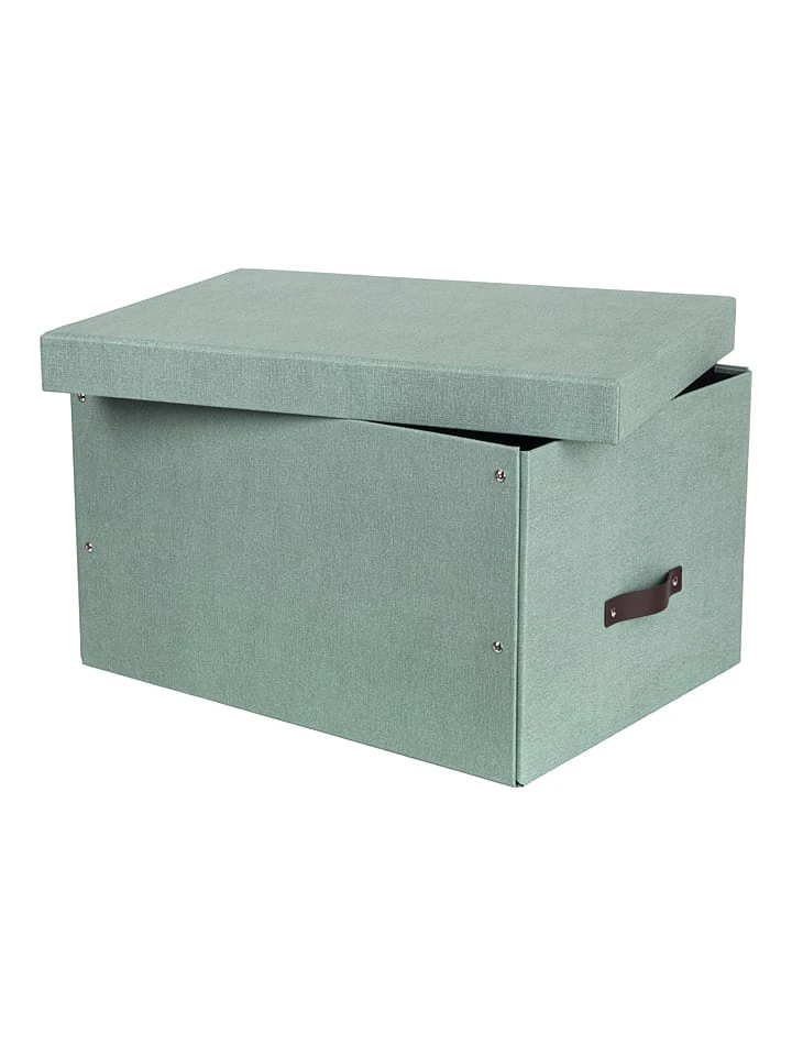 Aufbewahrungsbox "Tora" In Grün - (B)38 X (H)28,5 X (T)50,5 Cm 9 Aufbewahrungsbox "Tora" In Grün - (B)38 X (H)28,5 X (T)50,5 Cm – Bild 7