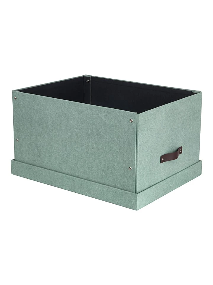 Aufbewahrungsbox "Tora" In Grün - (B)38 X (H)28,5 X (T)50,5 Cm 10 Aufbewahrungsbox "Tora" In Grün - (B)38 X (H)28,5 X (T)50,5 Cm – Bild 8