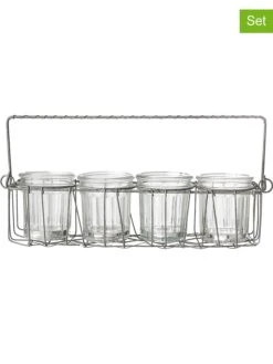 Bloomingville 5tlg. Vorratsglas-Set