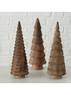 3er-Set: Dekoaufsteller "Abiola" In Braun - (H)23 Cm -Allgemeiner Haushaltswarenladen boltze 3er set dekoaufsteller abiola in braun h 23 cm 4