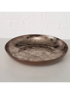 3er-Set: Dekoteller "Rustique" In Gold -Allgemeiner Haushaltswarenladen boltze 3er set dekoteller rustique in gold 3