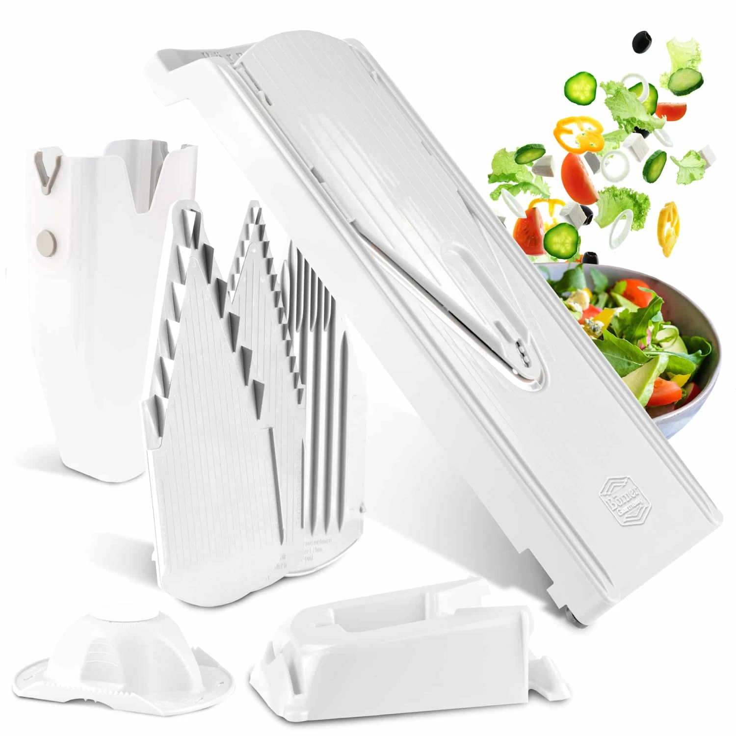 Gemüsehobel V3 TrendLine Profi Set In Orange 4 Gemüsehobel V3 TrendLine Profi Set In Orange – Bild 2