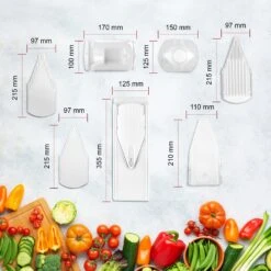 Gemüsehobel V3 TrendLine Profi Set In Orange 17 Gemüsehobel V3 TrendLine Profi Set In Orange -Allgemeiner Haushaltswarenladen borner gemusehobel v3 trendline profi set in orange 5