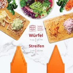 Gemüsehobel V3 TrendLine Profi Set In Orange 20 Gemüsehobel V3 TrendLine Profi Set In Orange -Allgemeiner Haushaltswarenladen borner gemusehobel v3 trendline profi set in orange 8