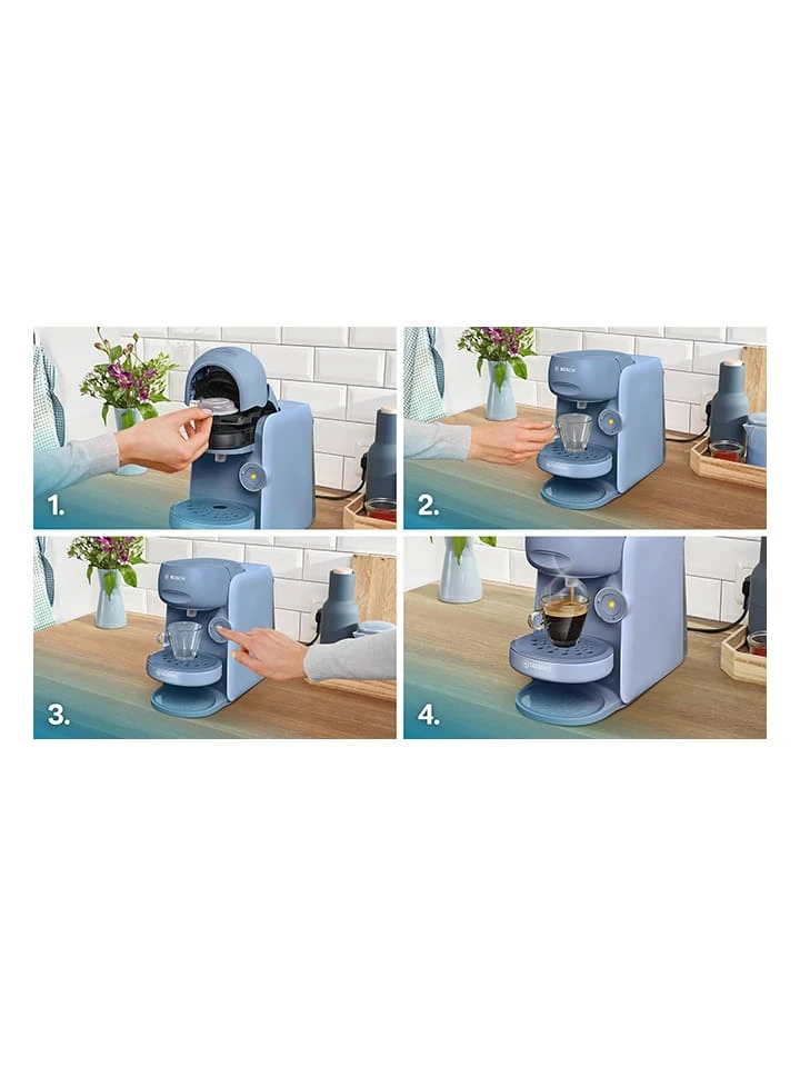Bosch Kaffeepadmaschine "Tassimo - Finesse" In Blau 7 Bosch Kaffeepadmaschine "Tassimo - Finesse" In Blau – Bild 5