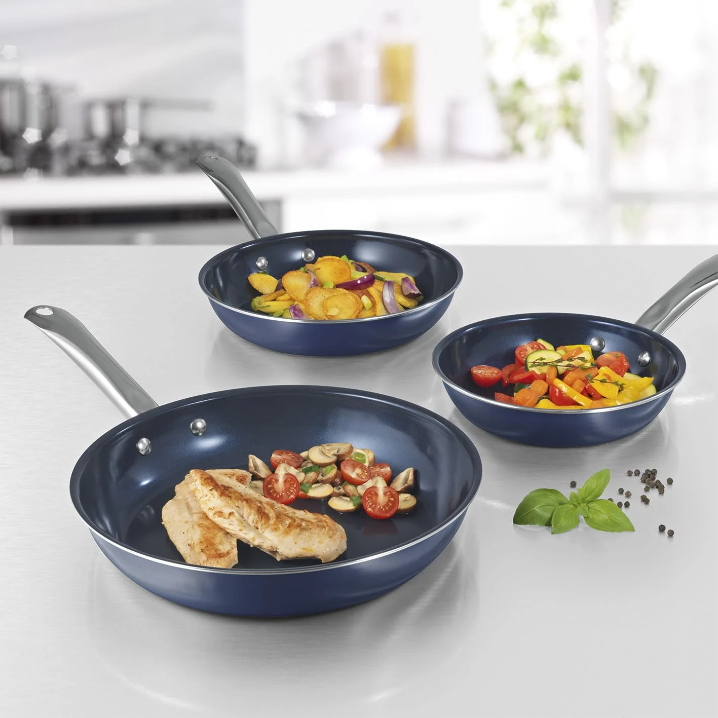 Bratpfanne Pfanne 28 Cm Bratoni Diamant Antihaft Aluminium PFOA Frei 6 Bratpfanne Pfanne 28 Cm Bratoni Diamant Antihaft Aluminium PFOA Frei – Bild 4