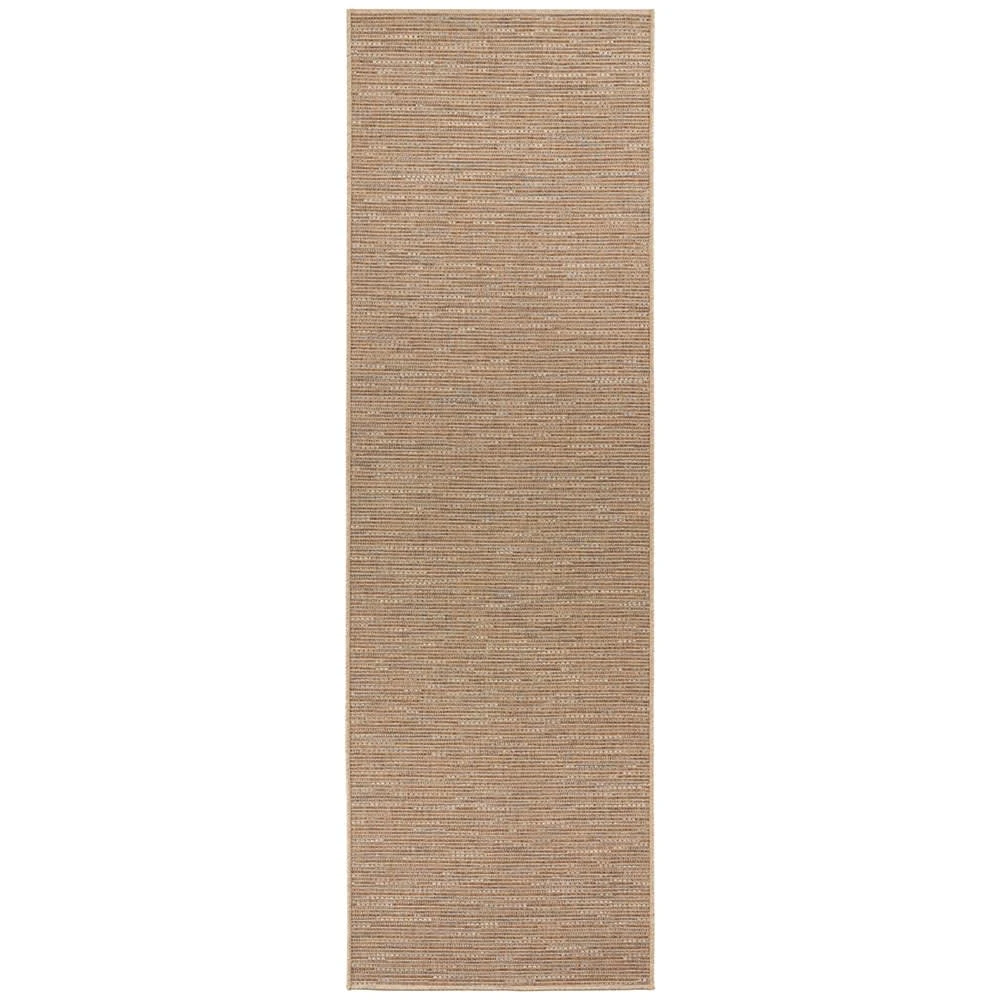 Flachgewebe Läufer Nature 400 Grau Gold 3 Flachgewebe Läufer Nature 400 Grau Gold