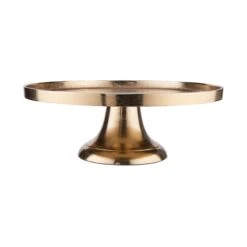 Deko-Teller Mit Fuß Ø50cm BANQUET In Gold 10 Deko-Teller Mit Fuß Ø50cm BANQUET In Gold -Allgemeiner Haushaltswarenladen butlers deko teller mit fuss o50cm banquet in gold 2