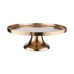 Neue Veröffentlichungen 23 Deko-Teller Mit Fuß Ø50cm BANQUET In Gold