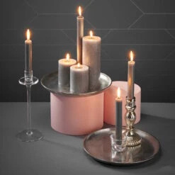 Deko-Teller Ø34cm BANQUET In Silber 11 Deko-Teller Ø34cm BANQUET In Silber -Allgemeiner Haushaltswarenladen butlers deko teller o34cm banquet in silber 3