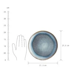 Geschirr-Set 16-tlg. HILDA In Dunkelblau -Allgemeiner Haushaltswarenladen butlers geschirr set 16 tlg hilda in dunkelblau 3