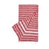 Hamamtuch L 170 X B 90cm SURFSIDE In Rot 1 Hamamtuch L 170 X B 90cm SURFSIDE In Rot -Allgemeiner Haushaltswarenladen butlers hamamtuch l 170 x b 90cm surfside in rot