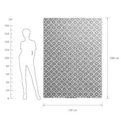 In- & Outdoor-Teppich Mosaik L 200 X B 150cm COLOUR CLASH In Taupe 14 In- & Outdoor-Teppich Mosaik L 200 X B 150cm COLOUR CLASH In Taupe -Allgemeiner Haushaltswarenladen butlers in and outdoor teppich mosaik l 200 x b 150cm colour clash in taupe 3