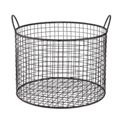 Korb Rund Ø30cm HOOP In Schwarz 7 Korb Rund Ø30cm HOOP In Schwarz -Allgemeiner Haushaltswarenladen butlers korb rund o30cm hoop in schwarz 1