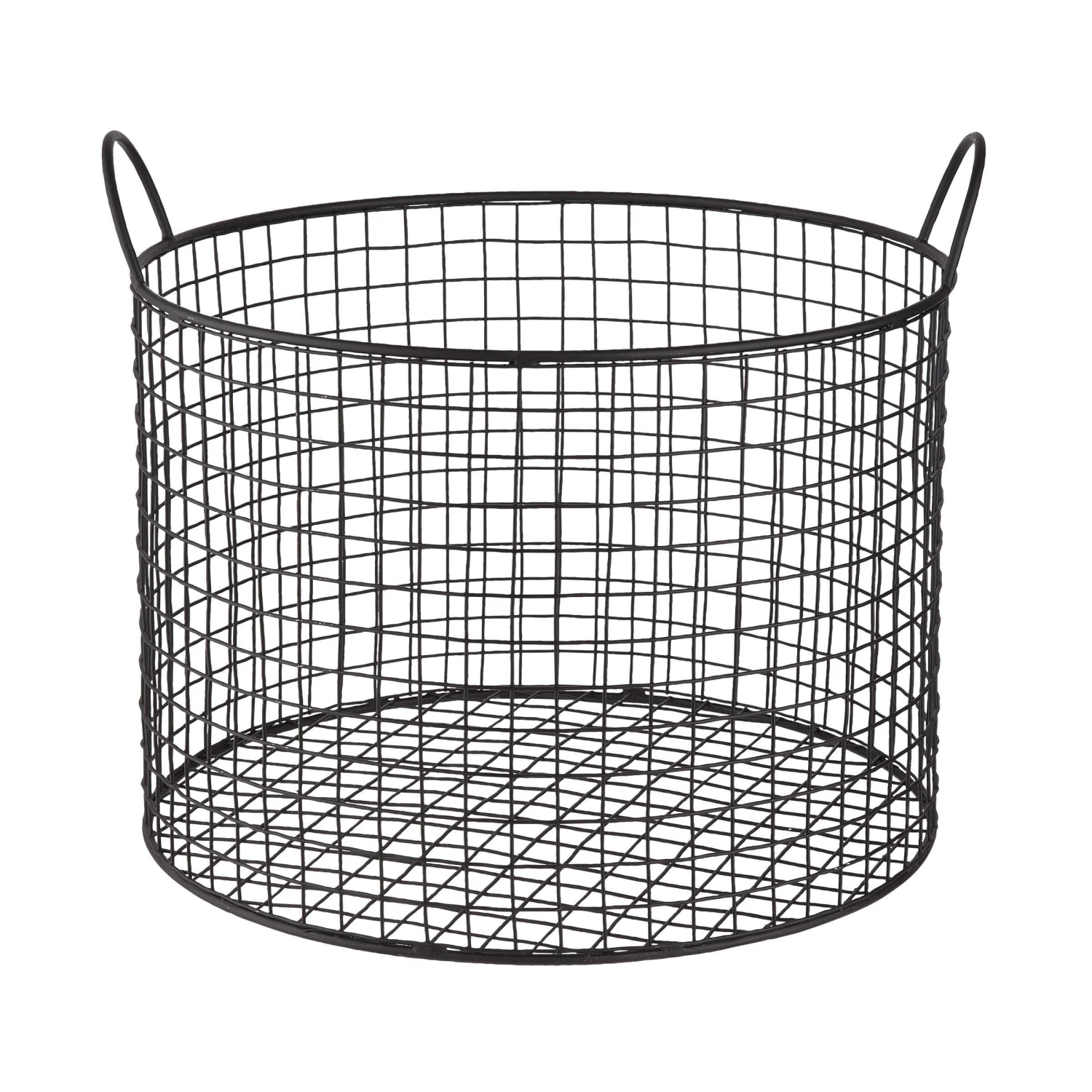 Korb Rund Ø30cm HOOP In Schwarz 4 Korb Rund Ø30cm HOOP In Schwarz – Bild 2