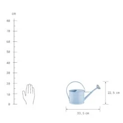 Mini-Gießkanne 1,5l ZINC In Hellblau 8 Mini-Gießkanne 1,5l ZINC In Hellblau -Allgemeiner Haushaltswarenladen butlers mini giesskanne 1 5l zinc in hellblau 2