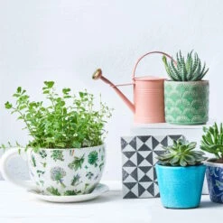 Pflanztasse Lavendelsträuße PLANT A CUP In Weiß 8 Pflanztasse Lavendelsträuße PLANT A CUP In Weiß -Allgemeiner Haushaltswarenladen butlers pflanztasse lavendelstrausse plant a cup in weiss 2