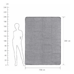 Picknickdecke WANDERLUST In Schwarz 13 Picknickdecke WANDERLUST In Schwarz -Allgemeiner Haushaltswarenladen butlers picknickdecke wanderlust in schwarz 5