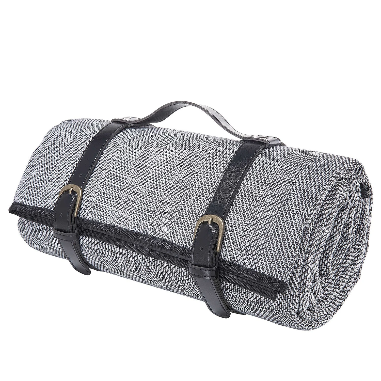 Picknickdecke WANDERLUST In Schwarz 3 Picknickdecke WANDERLUST In Schwarz