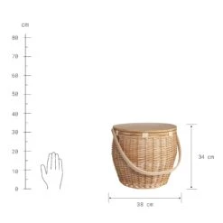 Picknickkorb Inkl. Isolierter Kühltasche THE GREAT OUTDOORS In Natur 15 Picknickkorb Inkl. Isolierter Kühltasche THE GREAT OUTDOORS In Natur -Allgemeiner Haushaltswarenladen butlers picknickkorb inkl isolierter kuhltasche the great outdoors in natur 2