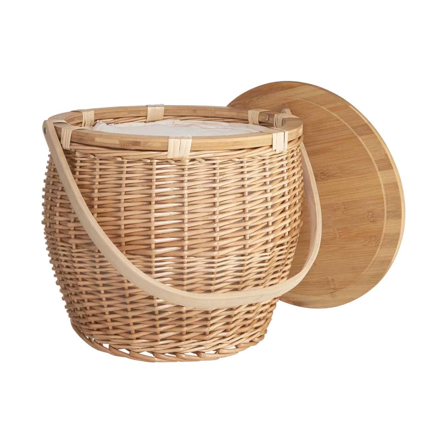 Picknickkorb Inkl. Isolierter Kühltasche THE GREAT OUTDOORS In Natur 7 Picknickkorb Inkl. Isolierter Kühltasche THE GREAT OUTDOORS In Natur – Bild 5