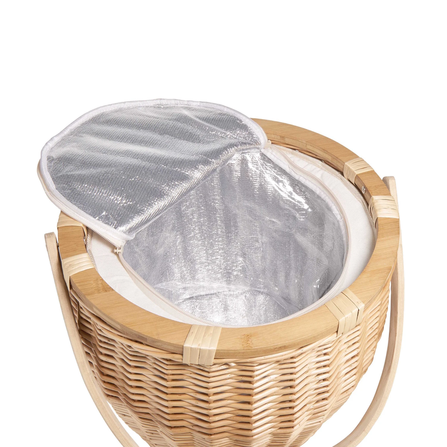 Picknickkorb Inkl. Isolierter Kühltasche THE GREAT OUTDOORS In Natur 9 Picknickkorb Inkl. Isolierter Kühltasche THE GREAT OUTDOORS In Natur – Bild 7