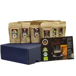 Kaffee-Geschenkset "Bio/Fair" 24 X 20 G - Gemahlen -Allgemeiner Haushaltswarenladen candt kaffee geschenkset bio fair 24 x 20 g gemahlen 1