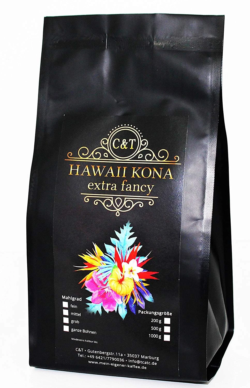 Kaffee "HAWAII KONA" - 500 Gramm Gemahlen 3 Kaffee "HAWAII KONA" - 500 Gramm Gemahlen