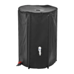 Regenwassertank In Schwarz (V)250l (D)80cm (H)98cm