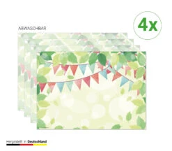 Tischsets I Platzsets Abwaschbar - Gartenparty Illustration - Aus Erstklassigem Vinyl (Kunststoff Ð BPA-frei) - 4 Stück - 44 X 32 Cm - Rutschfeste Tischdekoration 11 Tischsets I Platzsets Abwaschbar - Gartenparty Illustration - Aus Erstklassigem Vinyl (Kunststoff Ð BPA-frei) - 4 Stück - 44 X 32 Cm - Rutschfeste Tischdekoration -Allgemeiner Haushaltswarenladen cover your desk de tischsets i platzsets abwaschbar gartenparty illustration aus erstklassigem vinyl kunststoff d bpa frei 4 stuck 44 x 32 cm rutschfeste tischdekoration 3